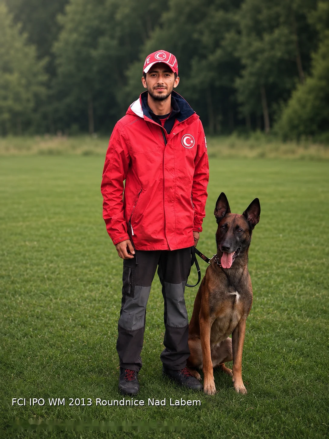 Cumhur Gül ve Malinois Anubis — Harmony Dog Club kurucu başeğitmen, İstanbul Çekmeköy köpek eğitimi